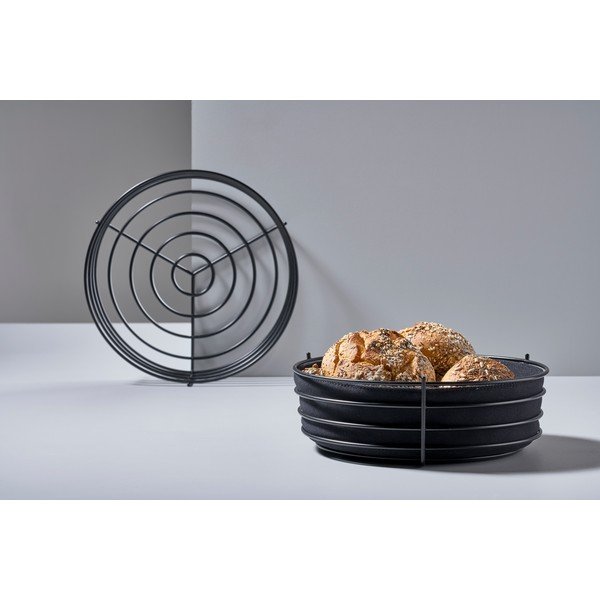 Crna košara za kruh i voće Zone Singles-image-2