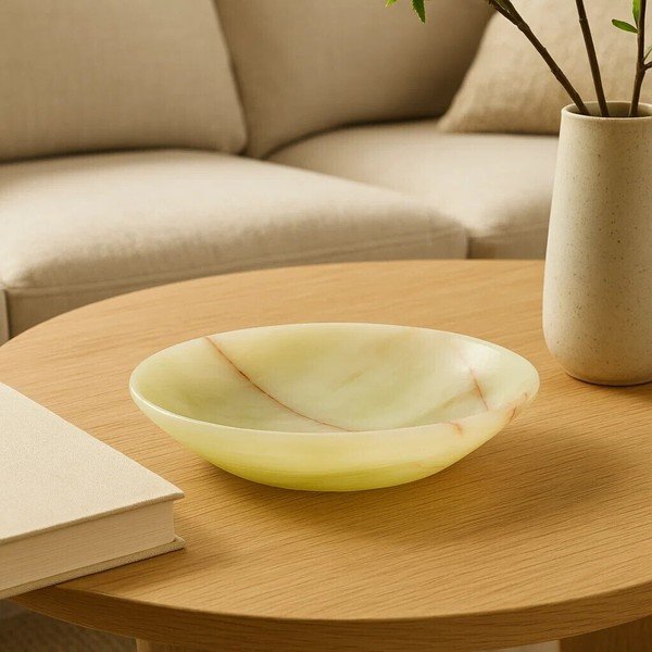 Kameni ukrasni pladanj 12,5x20 cm Oleena – Premier Housewares-image-2