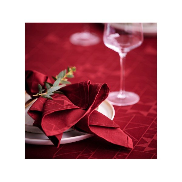 Tekstilni ubrusi u setu 4 kom Star Damask – Södahl-image-1