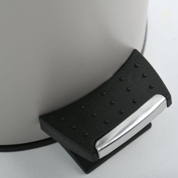 Smeđe-siva željezna kanta za smeće s pedalom 5 l   Adonis – Spirella-image-4