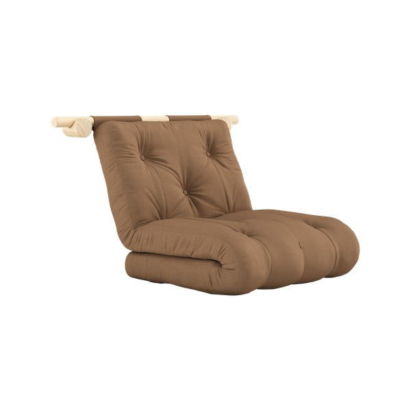 Smeđa fotelja Hooked – Karup Design