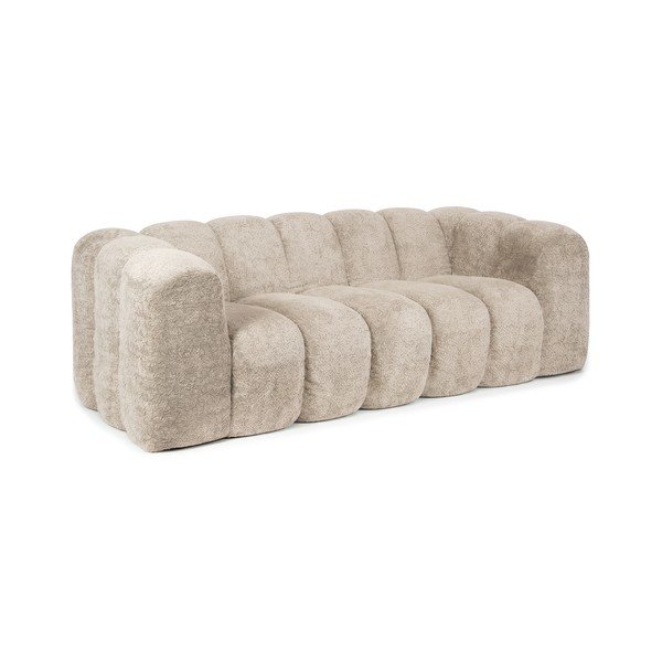 Bež sofa 214 cm Gajos – Marckeric