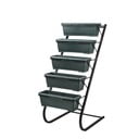 Metalni stalak za tegle za cvijeće (visina 130 cm) – Floriane Garden