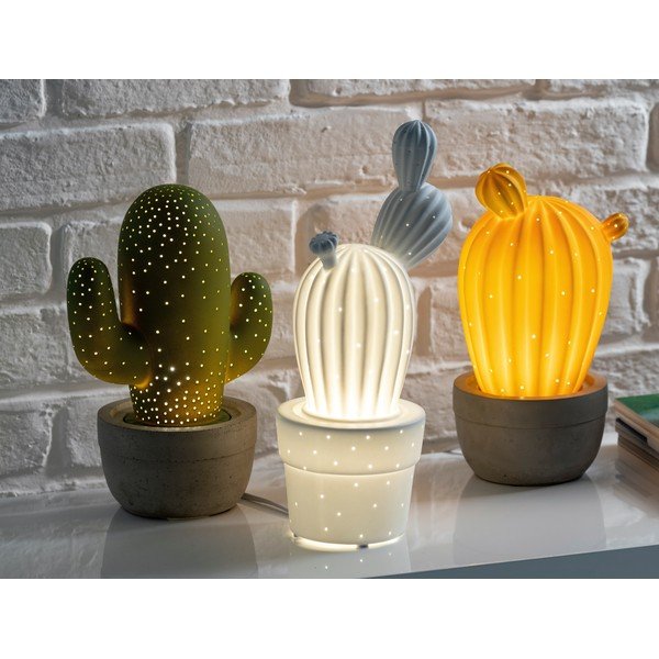 Bijela porculanska lampa u obliku kaktusa Brandani Cactus-image-1