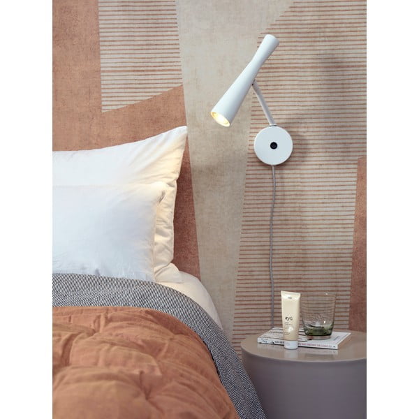 Bijela zidna lampa ø 6 cm Bordeaux – it's about RoMi-image-1