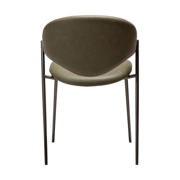 Kaki zelena blagovaonska stolica od umjetne kože Zone – DAN-FORM Denmark-image-4