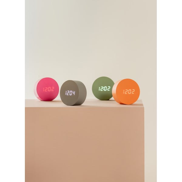 Digitalna budilica ø 9 cm Spry Round – Karlsson-image-2