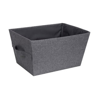 Siva košara za odlaganje Bigso Box of Sweden Tap, 34,5 x 25 cm