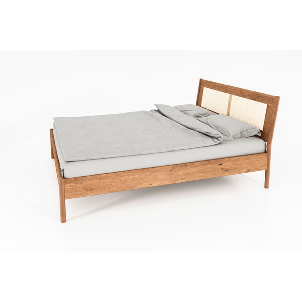 Krevet za jednu osobu od hrastovog drveta 90x200 cm  Pola - The Beds-image-1