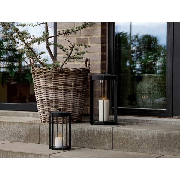 Crna LED lanterna s USB (visina 25 cm) Firefly – Zone-image-4