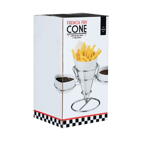 Stalak za prženi krumpir i umak Premier Housewares French Fry Cone-image-3