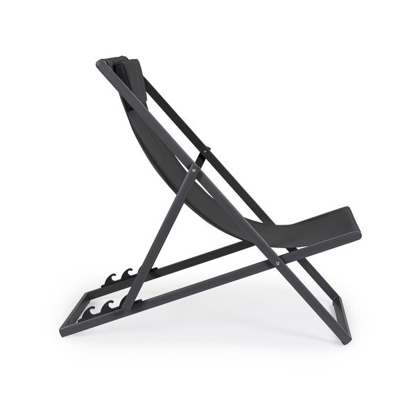 Antracitno siva metalna vrtna ležaljka Taylor – Bizzotto-image-1