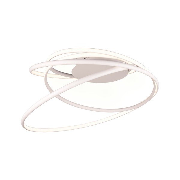 Bijela LED stropna svjetiljka s metalnim sjenilom Nala – Trio Select-image-1