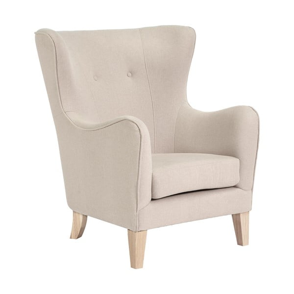 Krem wing fotelja Campo – House Nordic