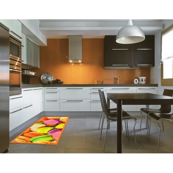 Vrlo izdržljiv kuhinjski gazište Floorita Macarons, 60 x 190 cm