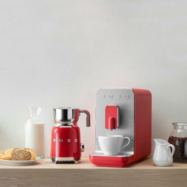 Crvena električna pjenilica za mlijeko Retro Style – SMEG-image-1