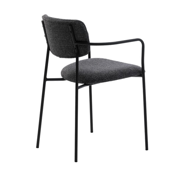 Tamno siva blagovaonska stolica Zama – Unique Furniture-image-4