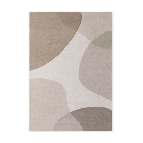 Bež ručno rađen vunen tepih 160x230 cm Hackney Clarissa – Ted Baker