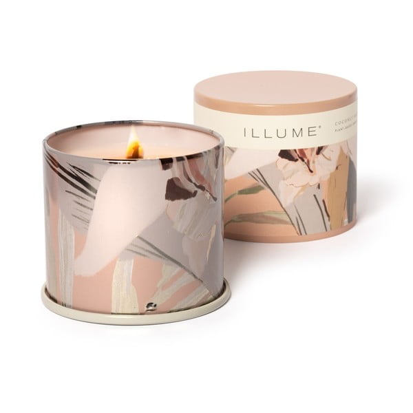 Mirisna svijeća vrijeme gorenja 50 h Coconut Milk Mango – ILLUME x Bloomingville-image-3