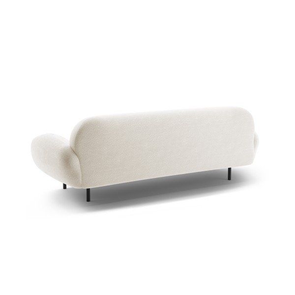 Bijela sofa od bouclé tkanine 208 cm Poppy – Micadoni -image-2
