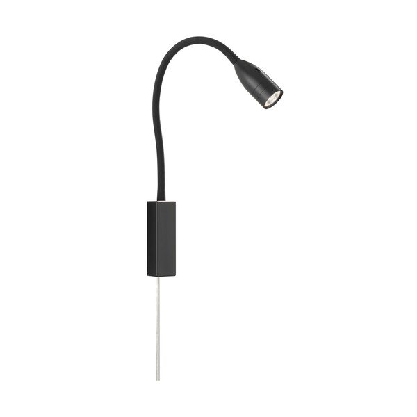 Crni metalni LED reflektor s mogućnosti zatamnjivanja Sten – Fischer & Honsel