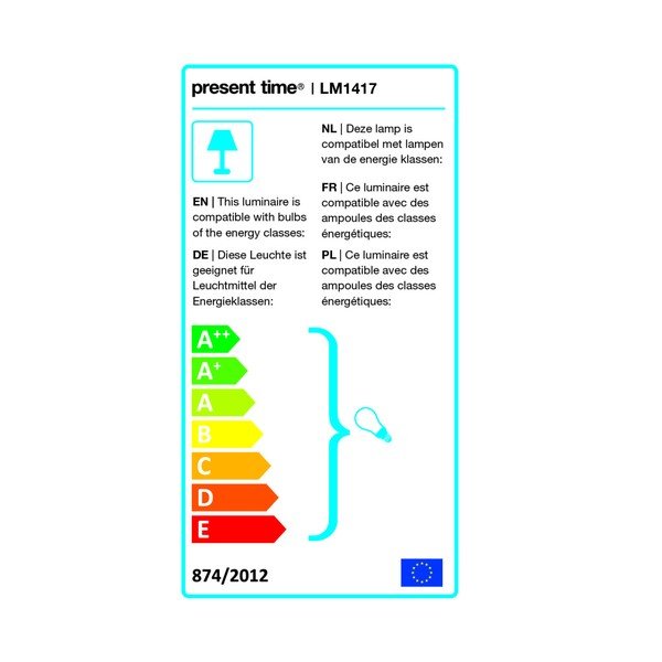 Zelena podna svjetiljka s detaljima u bakru Leitmotiv Mingle-image-3