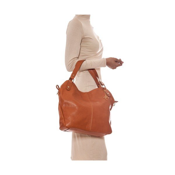 Kožna torbica Renata Corsi 2114 Cognac-image-3
