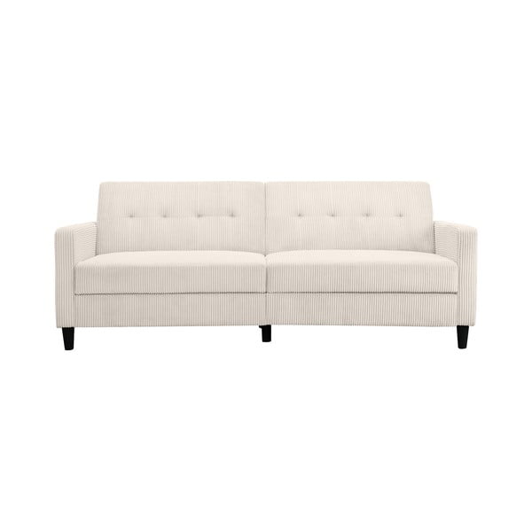 Bijela sklopiva sofa od samta 82 cm Hartford – Støraa-image-4