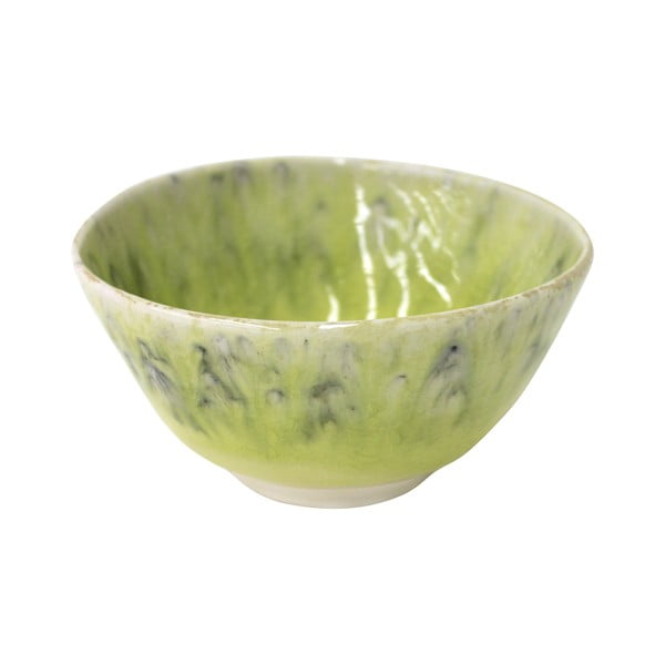 Zelena zemljana zdjela Costa Nova Madeira, ⌀ 14 cm