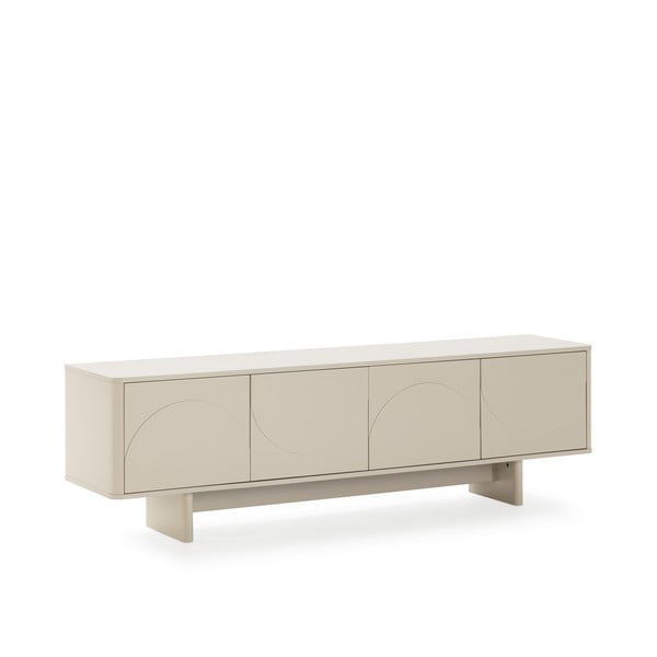 Krem TV komoda 180x55x40 cm Solei – MOME-image-3