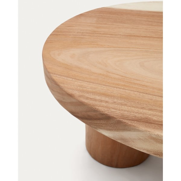 Stolić za kavu od masivnog drva munggura u prirodnoj boji 60x90 cm Mosi – Kave Home-image-4