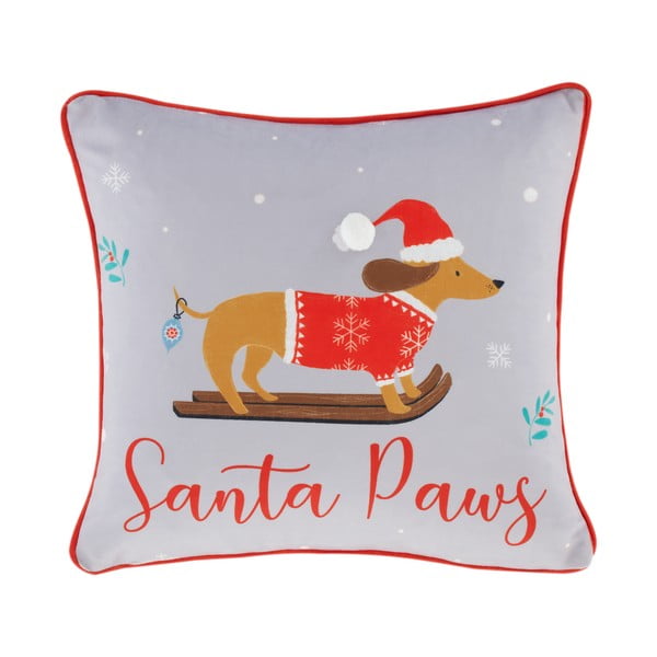 Ukrasni jastuk s božićnim motivom 43x43 cm Santa – Catherine Lansfield