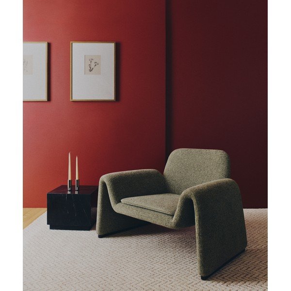 Mramorni pomoćni stol 40x40 cm Sorein – Kave Home-image-1