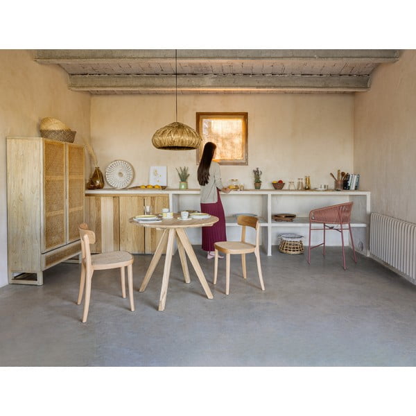 Komoda od mindi drveta Kave Home Rexit, širine 90 cm-image-4