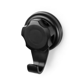 Set s 2 crne samoljepljive kukice Compactor Bestlock Black Small Hooks