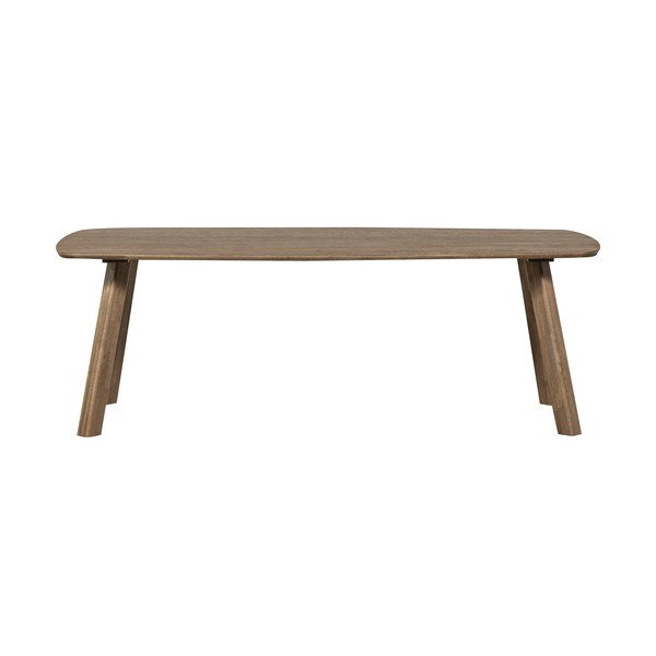 Blagovaonski stol od punog hrasta 100x220 cm Tablo – WOOOD