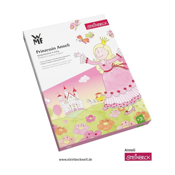 Set od 4 komada dječjeg pribora za jelo od nehrđajućeg čelika WMF Anneli-image-1