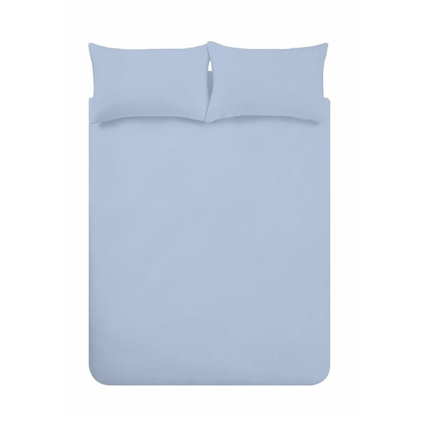 Svijetlo plava flanelska posteljina za bračni krevet 200x200 cm Brushed – Catherine Lansfield-image-3