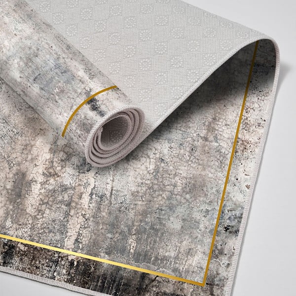 Sive/smeđe kupaonske prostirke u setu 2 kom 60x100 cm – Foutastic-image-2