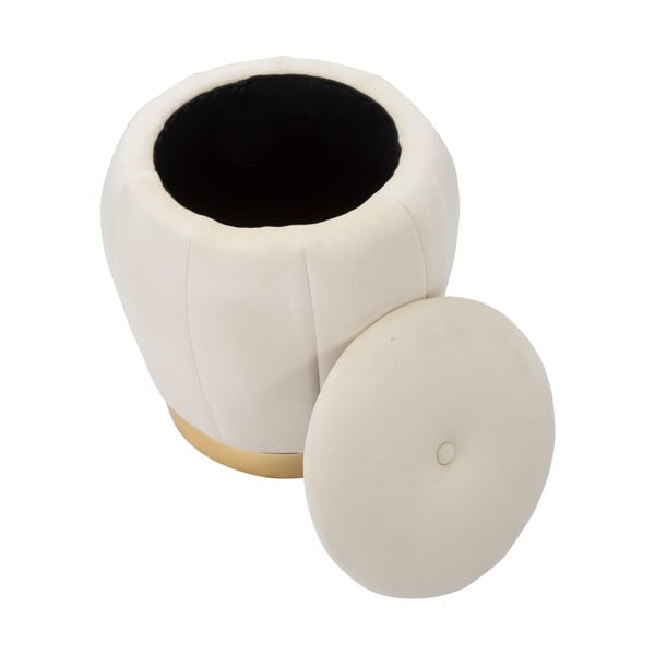 Krem baršunast tabure Paris – Mauro Ferretti-image-4