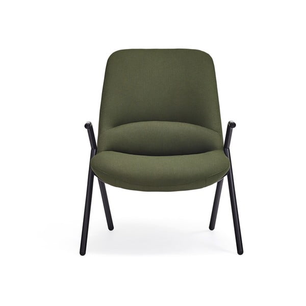 Tamnozelena fotelja Teulat Dins, visina 90 cm-image-2