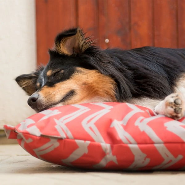 Crveni krevet za pse 90x120 cm Outdoor Bed Barn Red L – P.L.A.Y.-image-1