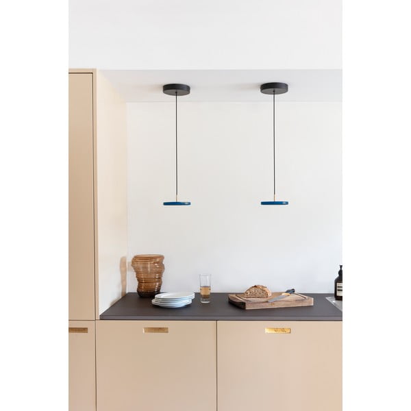 Petrolej zelena LED viseća svjetiljka s metalnim sjenilom ø 15 cm Asteria Micro – UMAGE-image-1