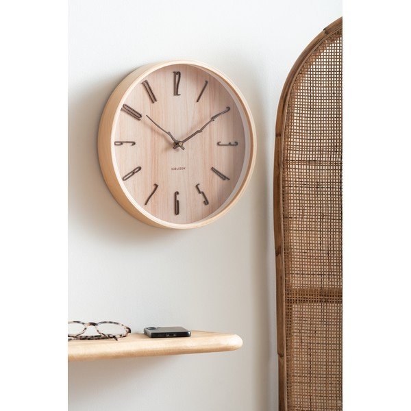 Zidni sat ø 30 cm Rama – Karlsson-image-1