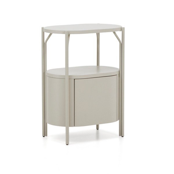 Bijeli ormarić za ispod umivaonika 60x81 cm Arely – Kave Home-image-2