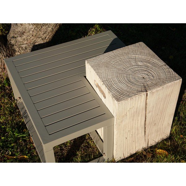 Bijeli vrtni stolić Ezeis Ecotop, 35 x 35 cm-image-3