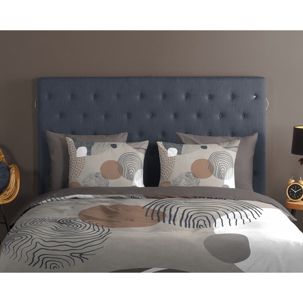 Siva pamučna posteljina za krevet za jednu osobu/za produženi krevet 140x220 cm Hendrik – Good Morning-image-2