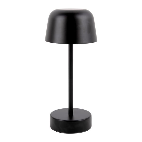 Crna LED stolna lampa (visina 28 cm)  Brio  – Leitmotiv