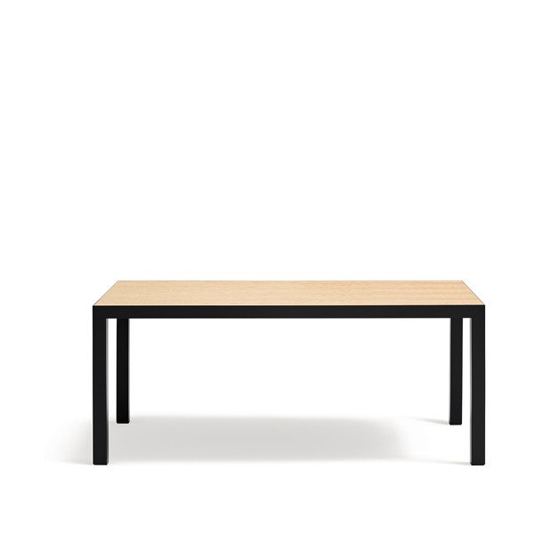 Blagovaonski stol s hrastovom pločom stola 75x180 cm Alma – Teulat