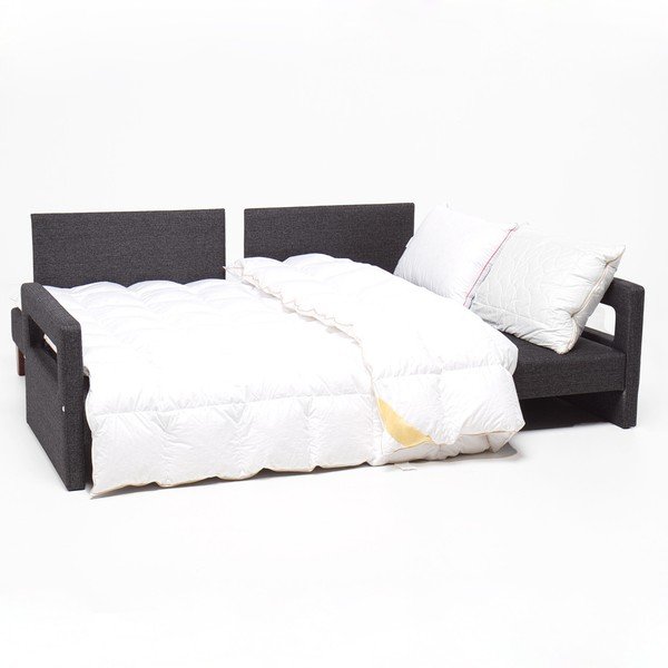 Sivi kauč na razvlačenje Balcab Home Hannah Pattern-image-2